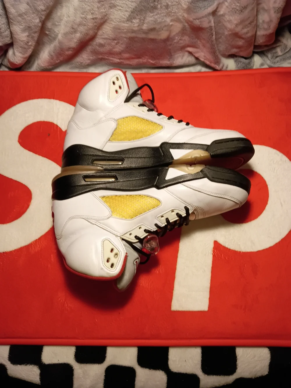 Air Jordan 5 Retro Fire Red Silver Tongue 2020 (DA1911-102) Men's  10.5. OG Box